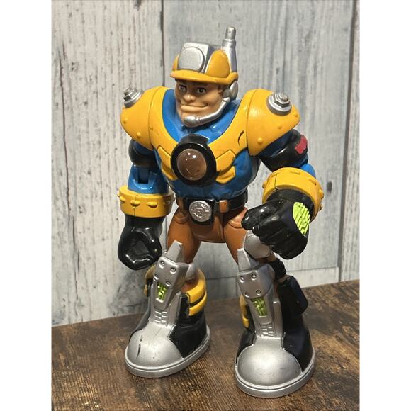 Fisher Price Rescue Heroes Jack And 2 Others 2001 As Is. Missing Accessories - Picture 5 of 10